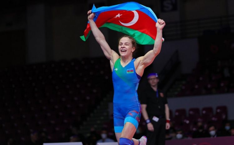 Mariya Stadnik qızıl medal qazandı
