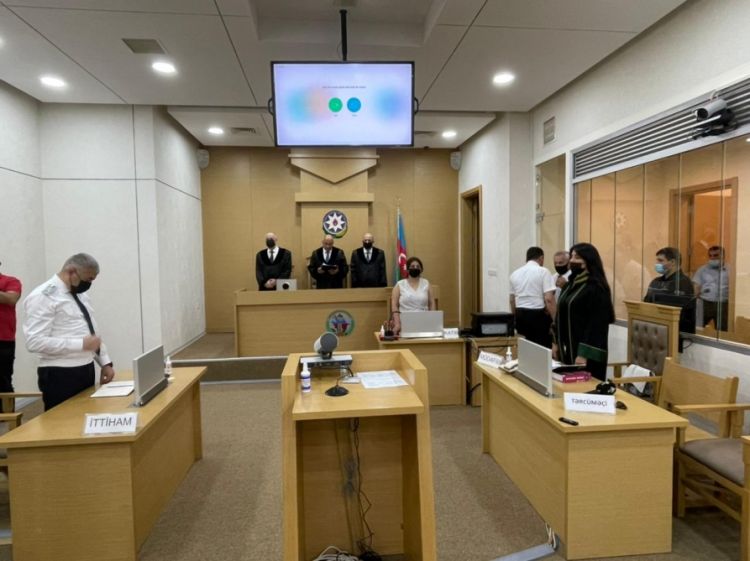 Livanlı terrorçuya hökm oxundu -  FOTO Livanlı terrorçuya hökm oxundu -  FOTO