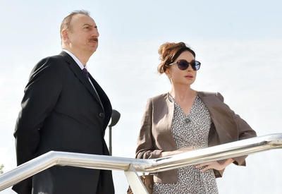 İlham Əliyev və Mehriban Əliyeva “Füzuli” yarımstansiyasının açılışında -  Yenilənib