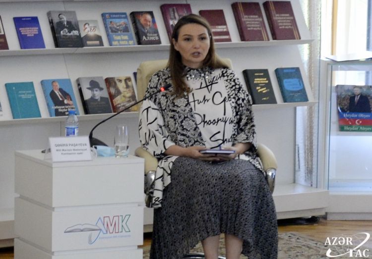 Millət vəkili “Xilaskarlar” kitabının təqdimat mərasimində çıxış edib.