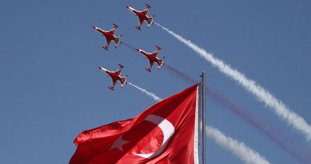 “Türk Ulduzları” səmada rəsm çəkdi –  VİDEO “Türk Ulduzları” səmada rəsm çəkdi –  VİDEO