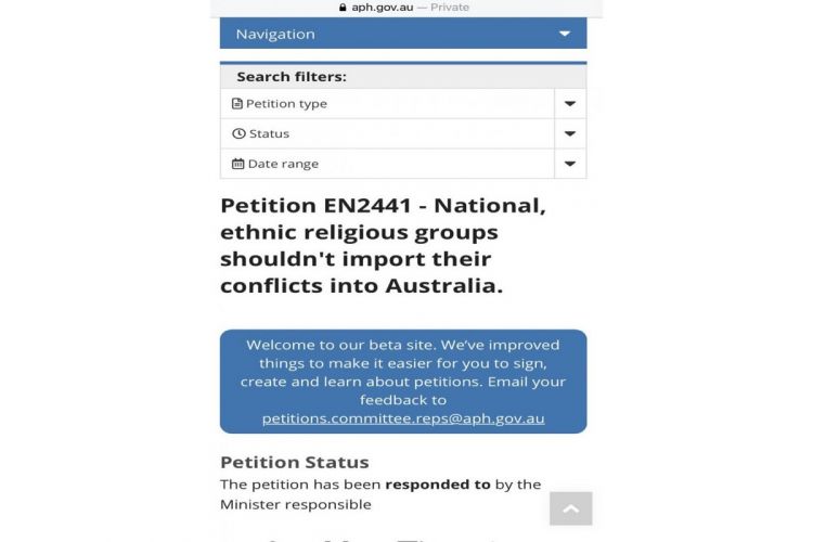 Avstraliyada ermənilərin təxribatının qarşısı alınıb Avstraliyada ermənilərin təxribatının qarşısı alınıb