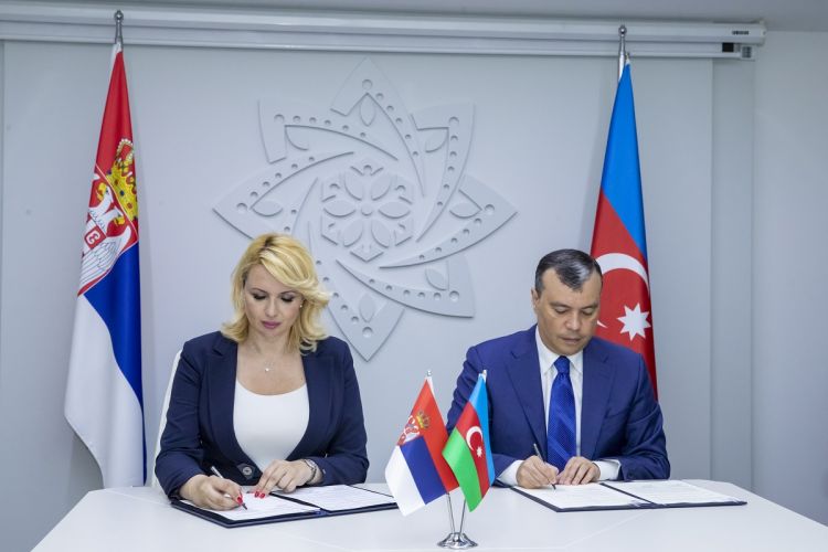 Serbiyanın əmək, məşğulluq, veteranlar və sosial işlər naziri ilə görüş olub