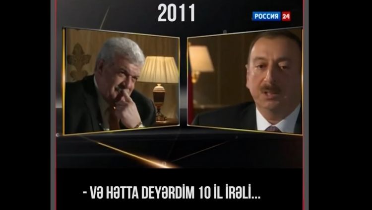 İlham Əliyev: "Əlimdə imkan olsa idi, 10 il irəli gedərdim və ..." - VİDEO