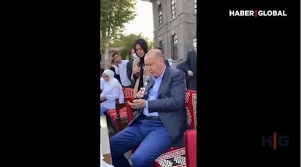 Ərdoğan “Könül dağı” türküsünü ifa etdi –  VİDEO