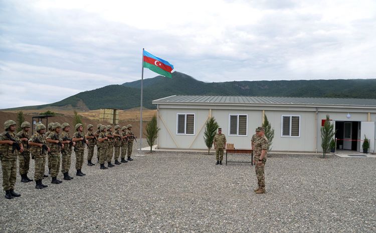 Ağdamda yeni hərbi hissənin açılışı olub -   FOTO - VİDEO