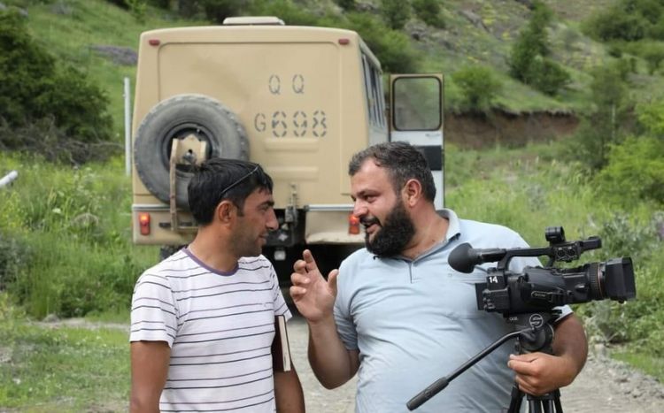 Şəhid jurnalist Məhərrəm İbrahimov və Sirac Abışov medalla təltif olunub 
