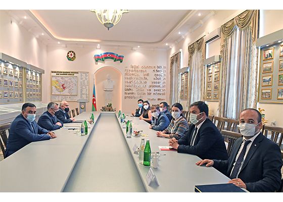 Dövlət Komitəsində Türkiyədən gələn qonaqlarla görüş keçirilib