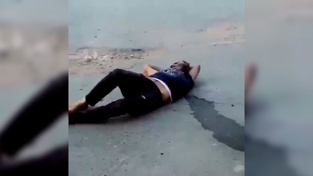 Narkotikin təsiri altında dəhşətli vəziyyətə düşən gənclə bağlı  AÇIQLAMA 