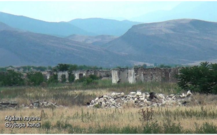 Ağdamın Göytəpə kəndindən görüntülər - Ağdamın Göytəpə kəndindən görüntülər -