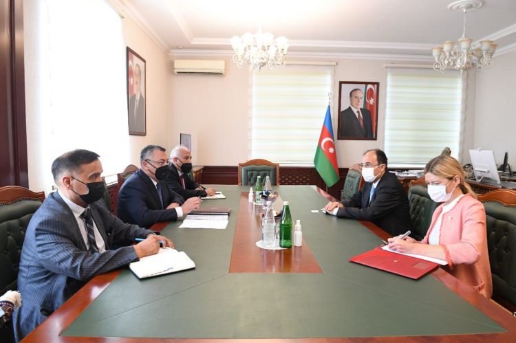 Rövşən Rzayev Cahit Bağcı ilə görüşüb