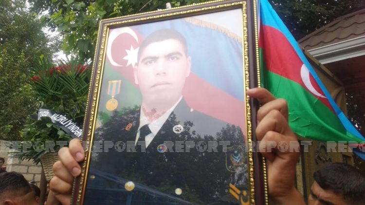 Kəlbəcərdə şəhid olan gizirimiz dəfn edildi -  FOTO
