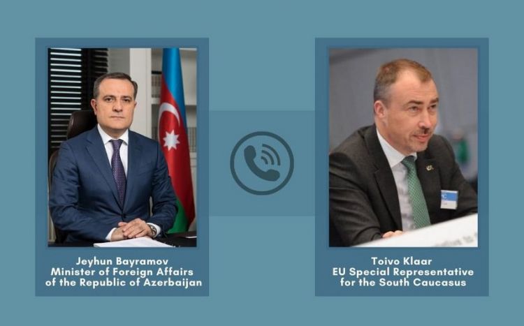 Ceyhun Bayramov Toivo Klaarla sərhəddəki gərginliyi müzakirə etdi Ceyhun Bayramov Toivo Klaarla sərhəddəki gərginliyi müzakirə etdi