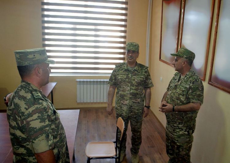 Quru Qoşunları Komandanlığının bir neçə hərbi obyekti istifadəyə verilib - FOTO/VİDEO