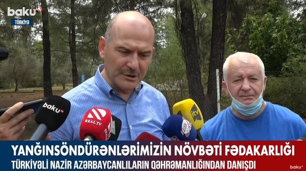 Türkiyəli nazir Azərbaycana təşəkkür etdi -  VİDEO