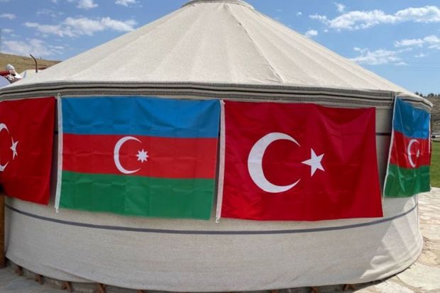 Türkiyədə Azərbaycan mədəniyyət çadırının açılışı olub -  FOTO