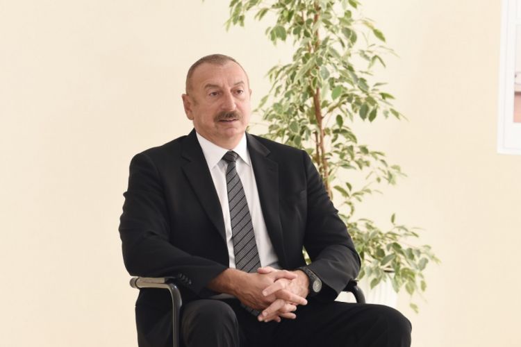 "Orada ermənilərlə birləşib bizə qarşı iş aparılırdı..." -  İlham Əliyev