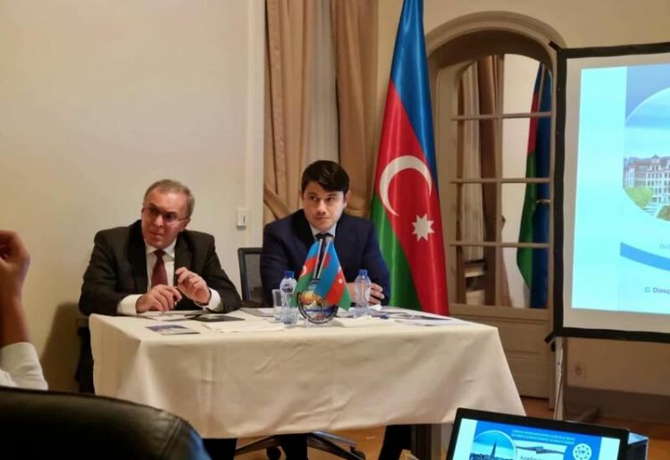Belçikada yaşayan azərbaycanlılarla görüş keçirilib -  FOTO