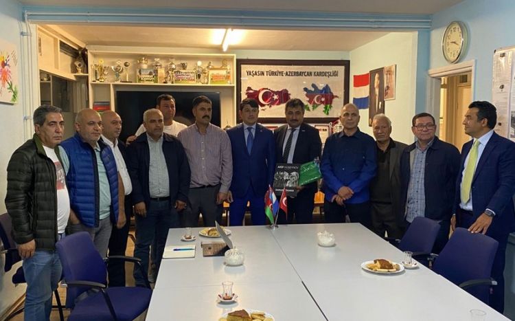 Niderlanddakı soydaşlarımız və diaspor fəallarımızla görüş keçirilib -  FOTO