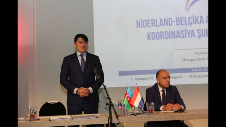 Niderland–Belçika Azərbaycanlıları Koordinasiya Şurasının üzvləri ilə görüş olub