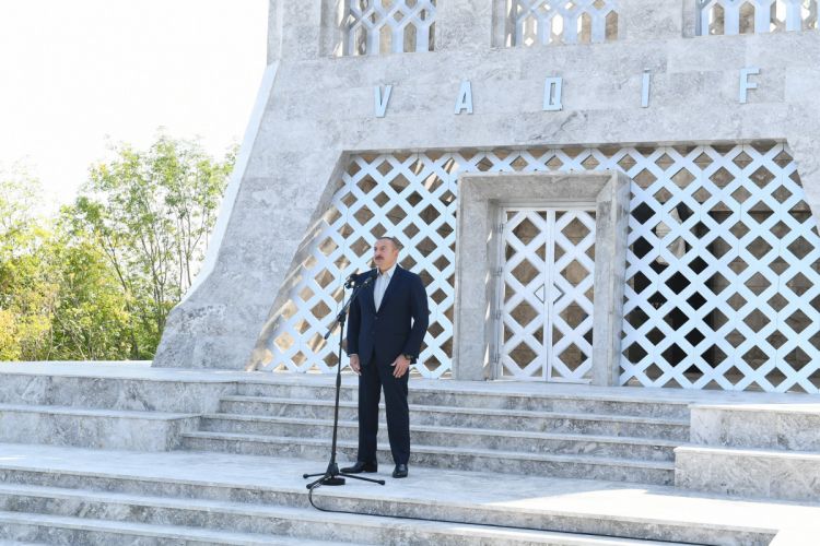Prezident: “Şuşanın Baş Planı təsdiq edilib”