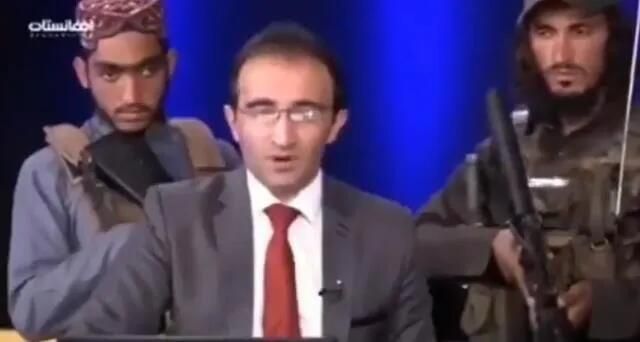 Talibançılar canlı yayıma belə çıxdı -  VİDEO