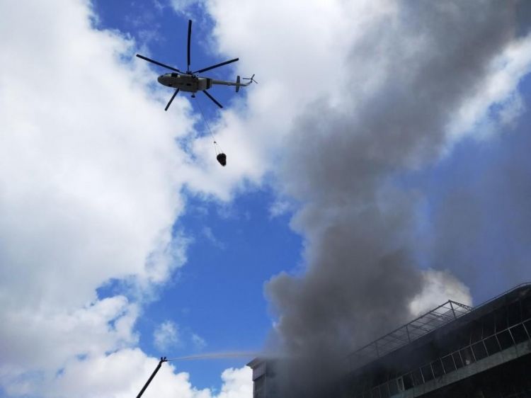 Taliban satqını helikopterdən asıb nümayiş etdirdi -  VİDEO