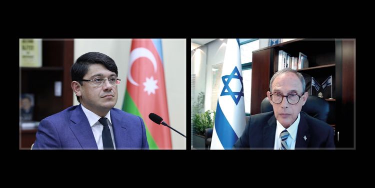 İsrailin yeni təyin olunmuş naziri ilə videogörüş keçirilib
