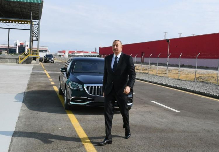 Sumqayıt Kimya Sənaye Parkında “Azmonbat” MMC-nin açılışı olub -  Yenilənib