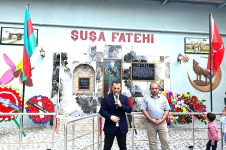 Şəhid Elnur İsmayılov və İbrahim Məmmədovun adlarını daşıyan bulaq istifadəyə verilib -  FOTO