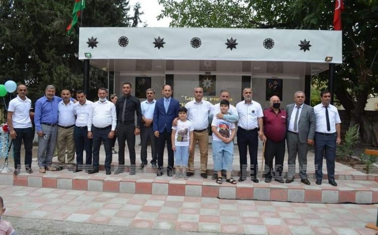 Cəlilabadda 2 şəhidin xatirəsinə tikilən bulağın açılışı olub 