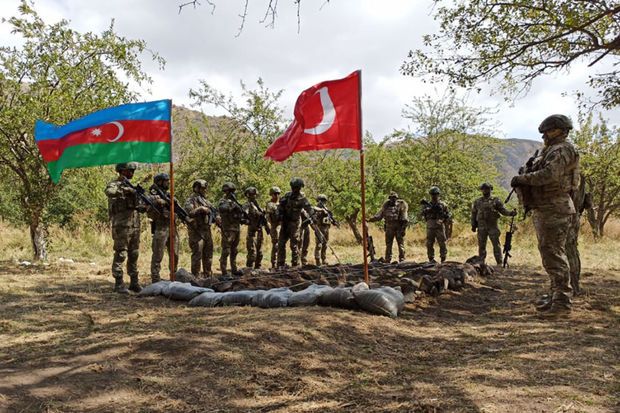 Laçın rayonunda Azərbaycan-Türkiyə birgə təlimi başlayıb -  FOTO