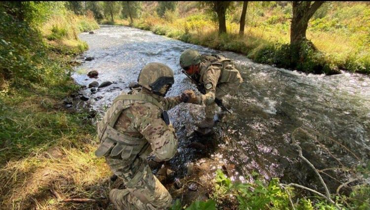 Türkiyə Müdafiə Nazirliyi Laçındakı birgə təlimlərlə bağlı məlumat yaydı -  FOTO