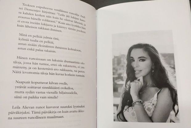 Leyla Əliyevanın “Açıq pəncərə” kitabı fin dilində nəşr olunub - FOTO