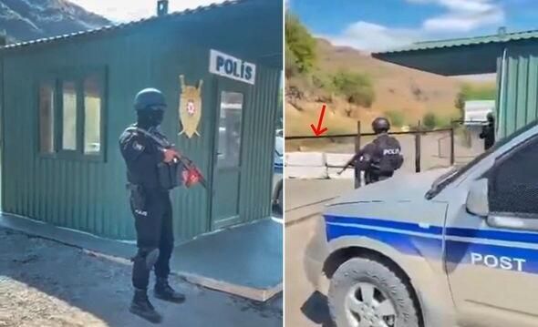 Polis postunu görən ermənilərin dizləri titrəyir –  Köçəryan - VİDEO