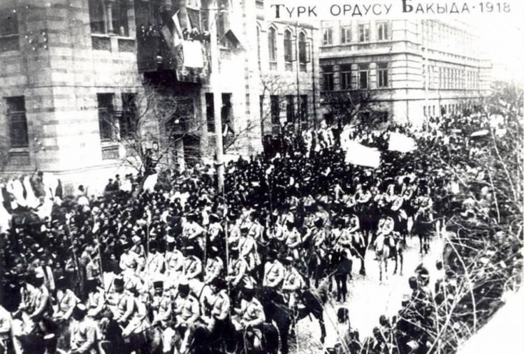 Qafqaz İslam Ordusu tərəfindən Bakının azad olunmasından 103 il ötür