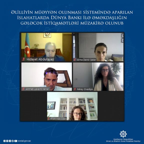 Əlilliyin müəyyən olunması sistemində aparılan islahatlarda Dünya Bankı ilə əməkdaşlıq