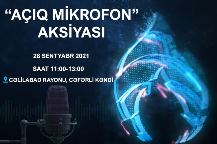 “Azəriqaz”ın növbəti “Açıq mikrofon” aksiyası Cəlilabadın kəndində olacaq “Azəriqaz”ın növbəti “Açıq mikrofon” aksiyası Cəlilabadın kəndində olacaq