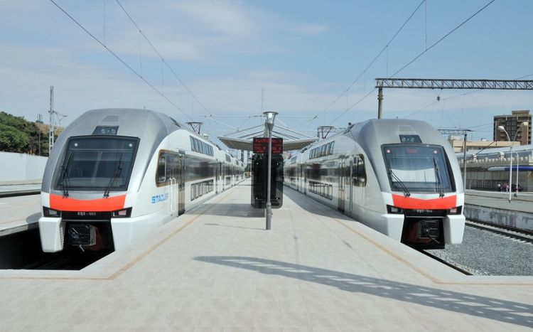 Bakı-Sumqayıt qatarlarının yeni hərəkət cədvəli