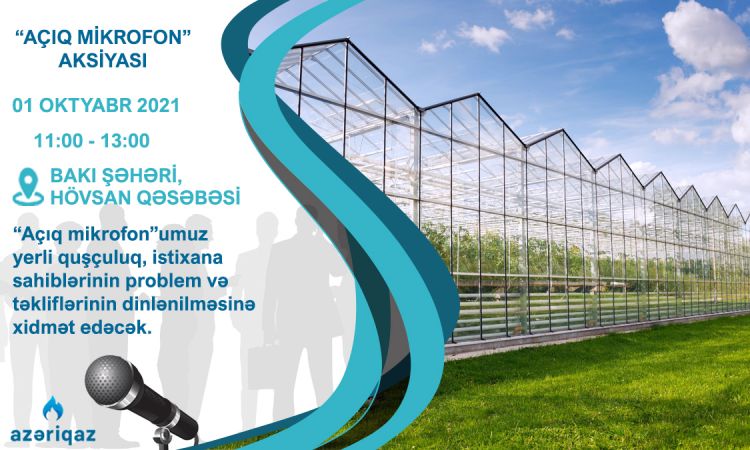 “Azəriqaz” Hövsan sahibkarlarının problemlərini dinləyəcək