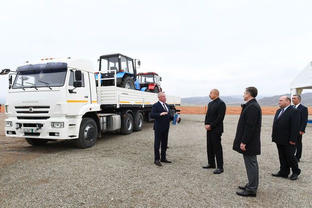Cəbrayılda avtomobil servis mərkəzinin təməli qoyuldu - YENİLƏNİB - FOTO Cəbrayılda avtomobil servis mərkəzinin təməli qoyuldu - YENİLƏNİB - FOTO