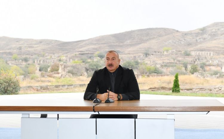 Bu gün Cəbrayıl şəhərinin baş planının... -  Prezident