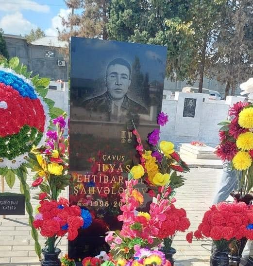 Vətən müharibəsində şəhid olan İlyas Şahvələdovun xatirəsi anılıb Vətən müharibəsində şəhid olan İlyas Şahvələdovun xatirəsi anılıb
