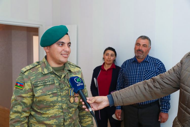 Samuxda şəhid ailələri və müharibə əlillərinə təqdim edilən yaşayış kompleksinə mediatur təşkil edilib