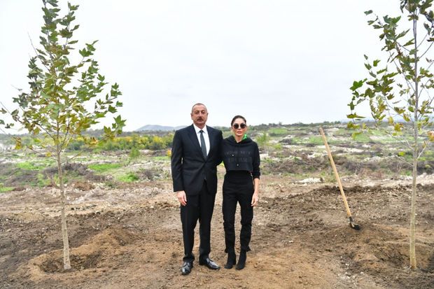 Mehriban Əliyeva Füzuli səfəri ilə bağlı paylaşım edib -  FOTO