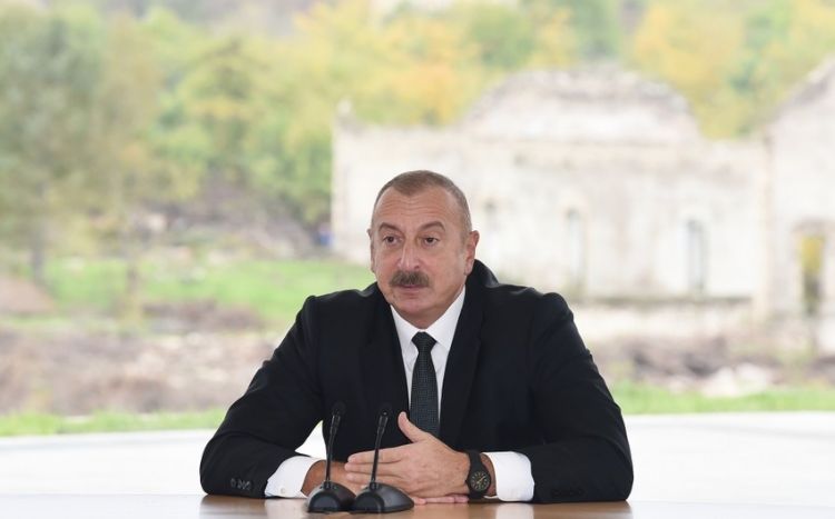 İlham Əliyev:  "Birinci sırada gedən məhz o uşaqlar idi ki..."