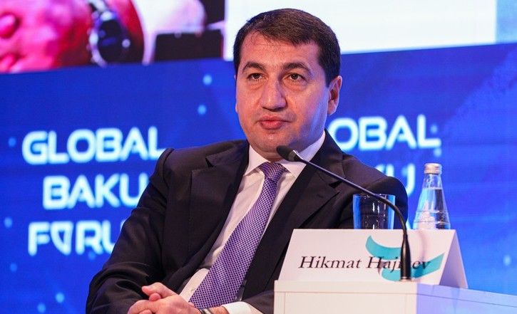 "Biz Ermənistanla sülh müqaviləsinin bağlanmasında iddialıyıq" -  Hikmət Hacıyev