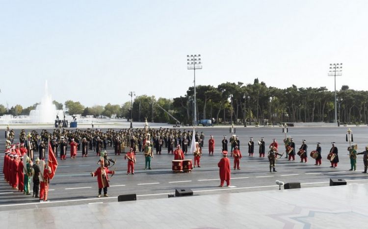 Türkiyənin Mehteran Birliyinin nümayəndələri Azərbaycana gəldi