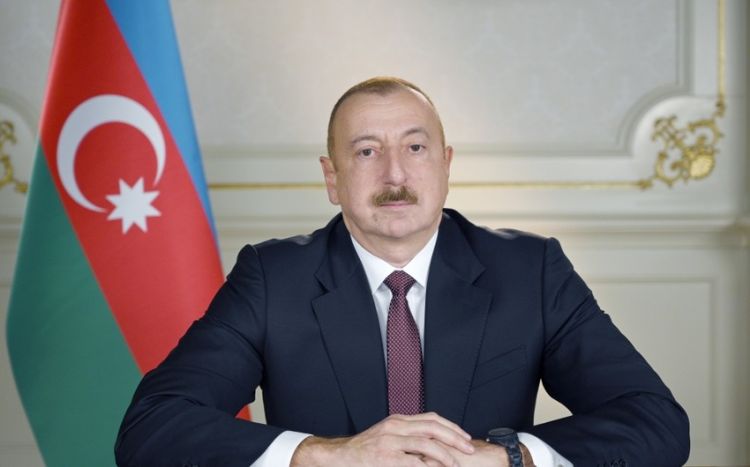 İlham Əliyevdən Dövlət Bayrağı Günü münasibətilə paylaşım