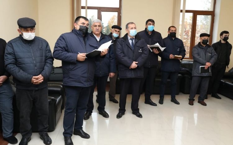 Yevlaxda "Açıq mikrofon" aksiyası keçirilib -  FOTO